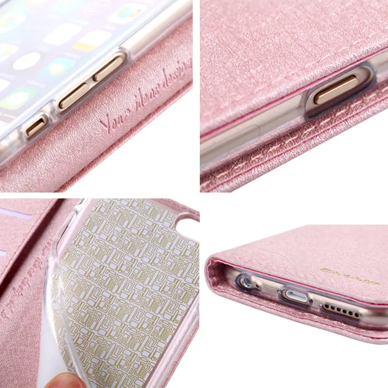 Etui Flip z Magnesem - iPhone 7  - Czarny