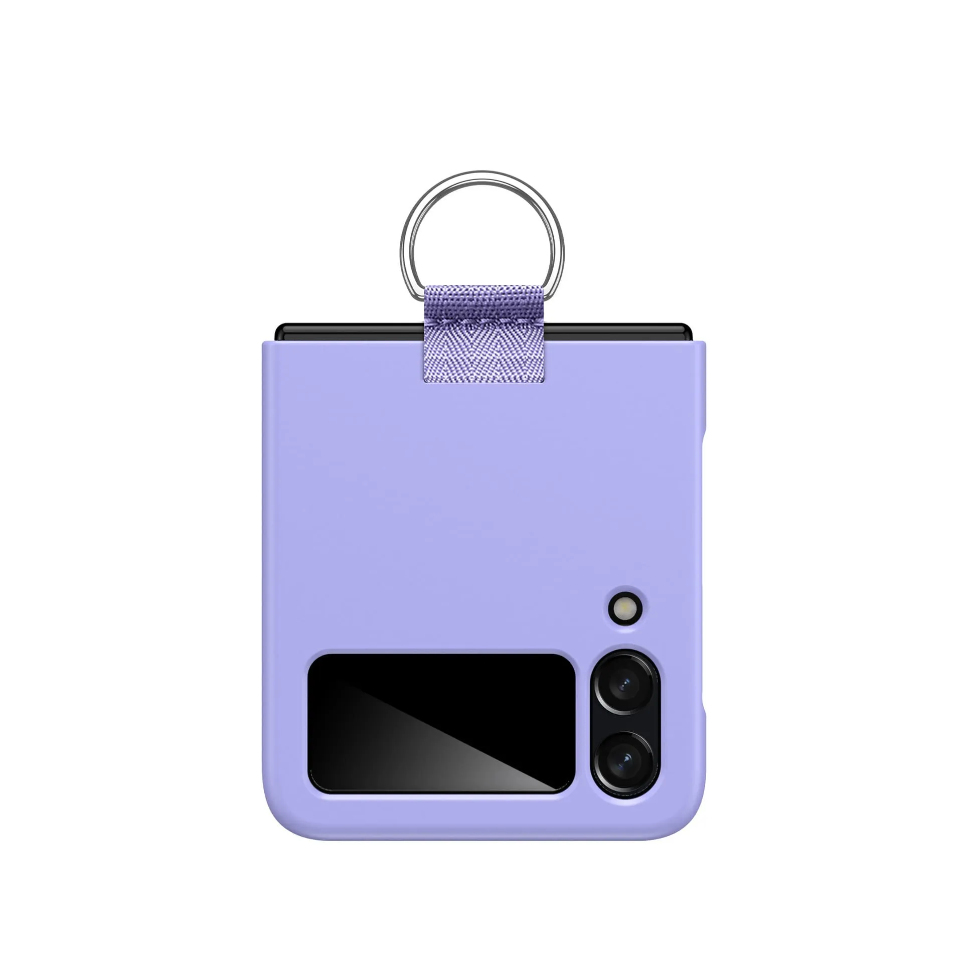 Etui z Ringiem Flip Case do Samsung Galaxy Z Flip 4 - Fioletowy