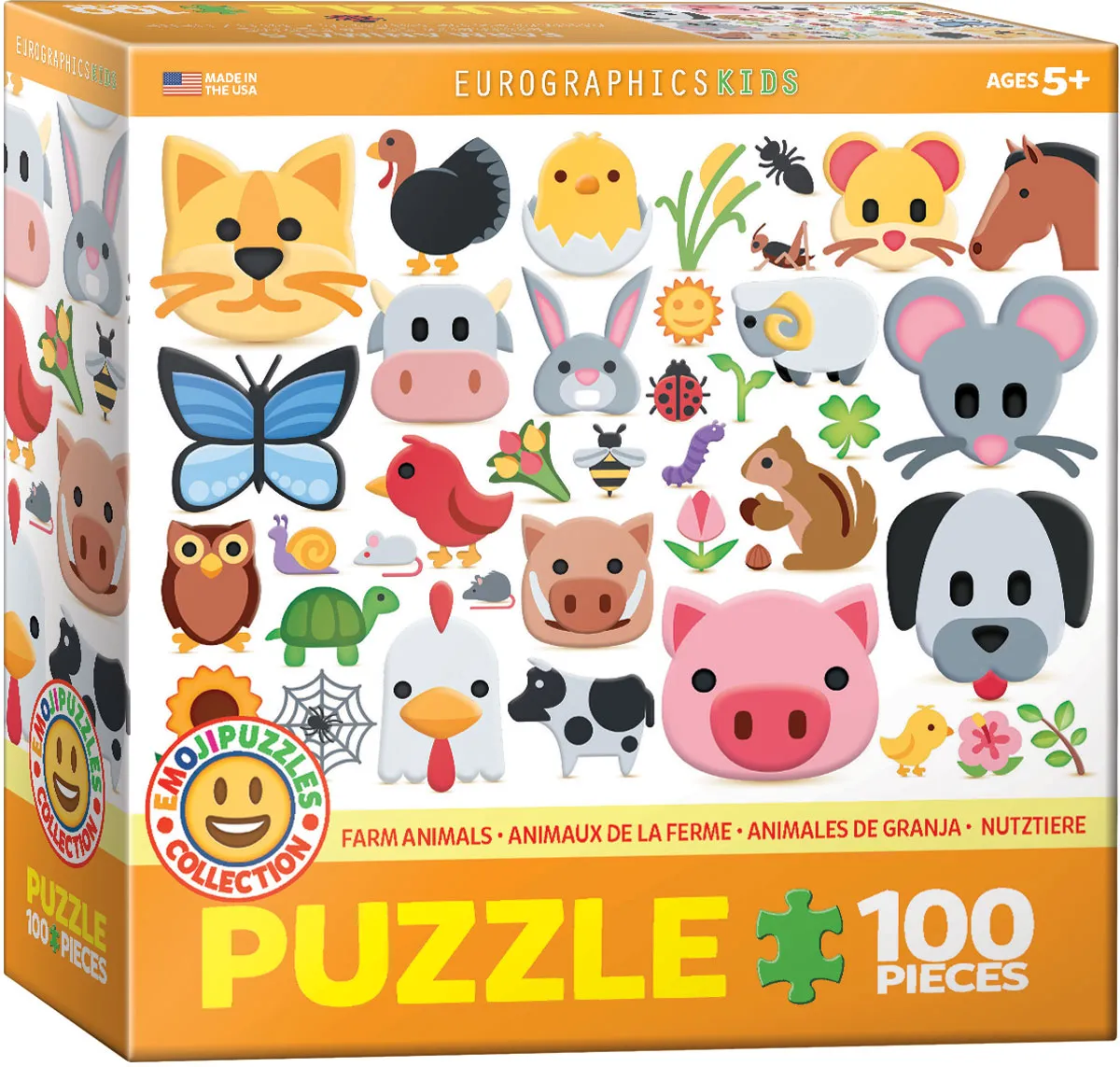 Farm Animals - Emojis 100PC