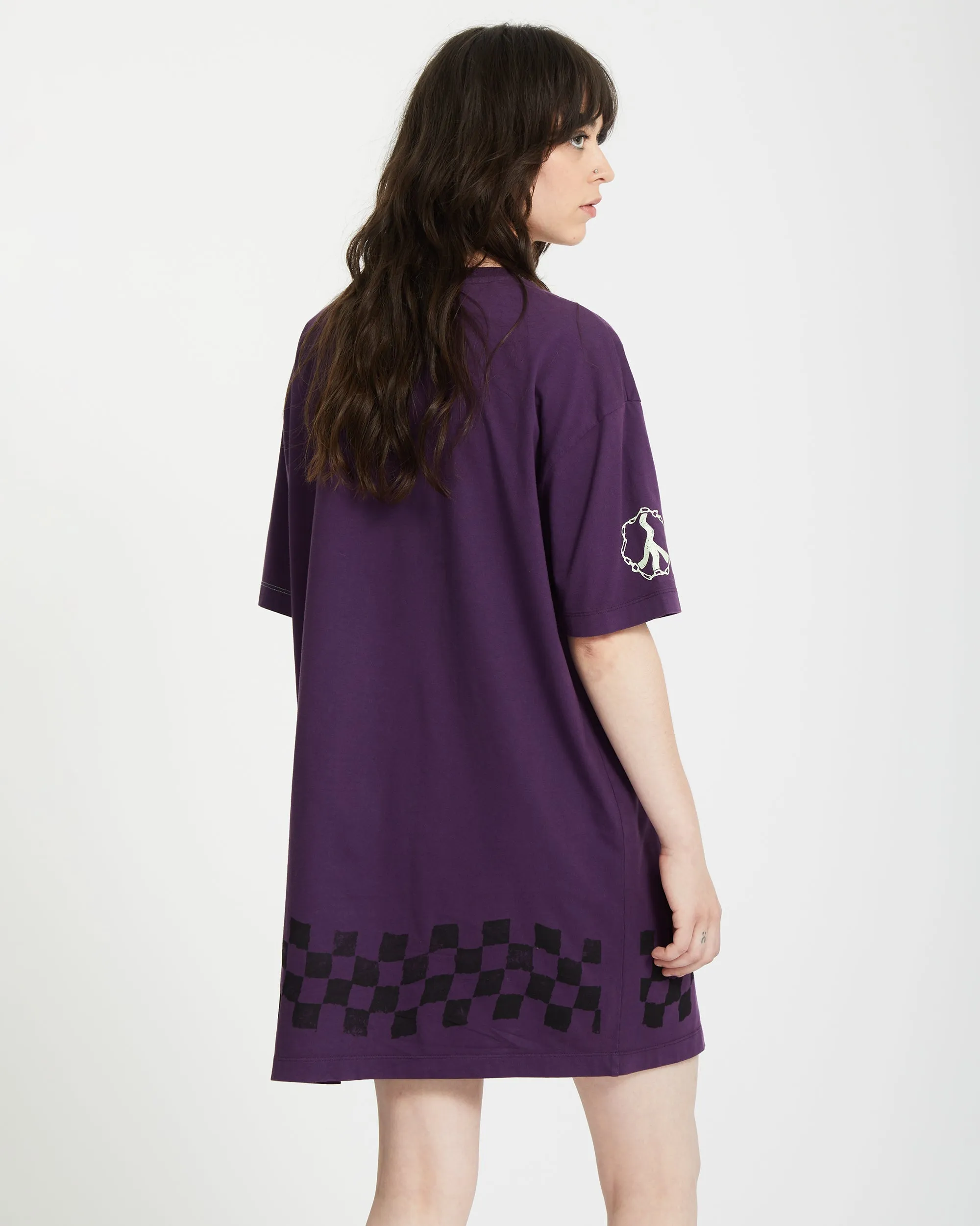 Filip Rygalski Tee Dress - GRAPE ROYALE