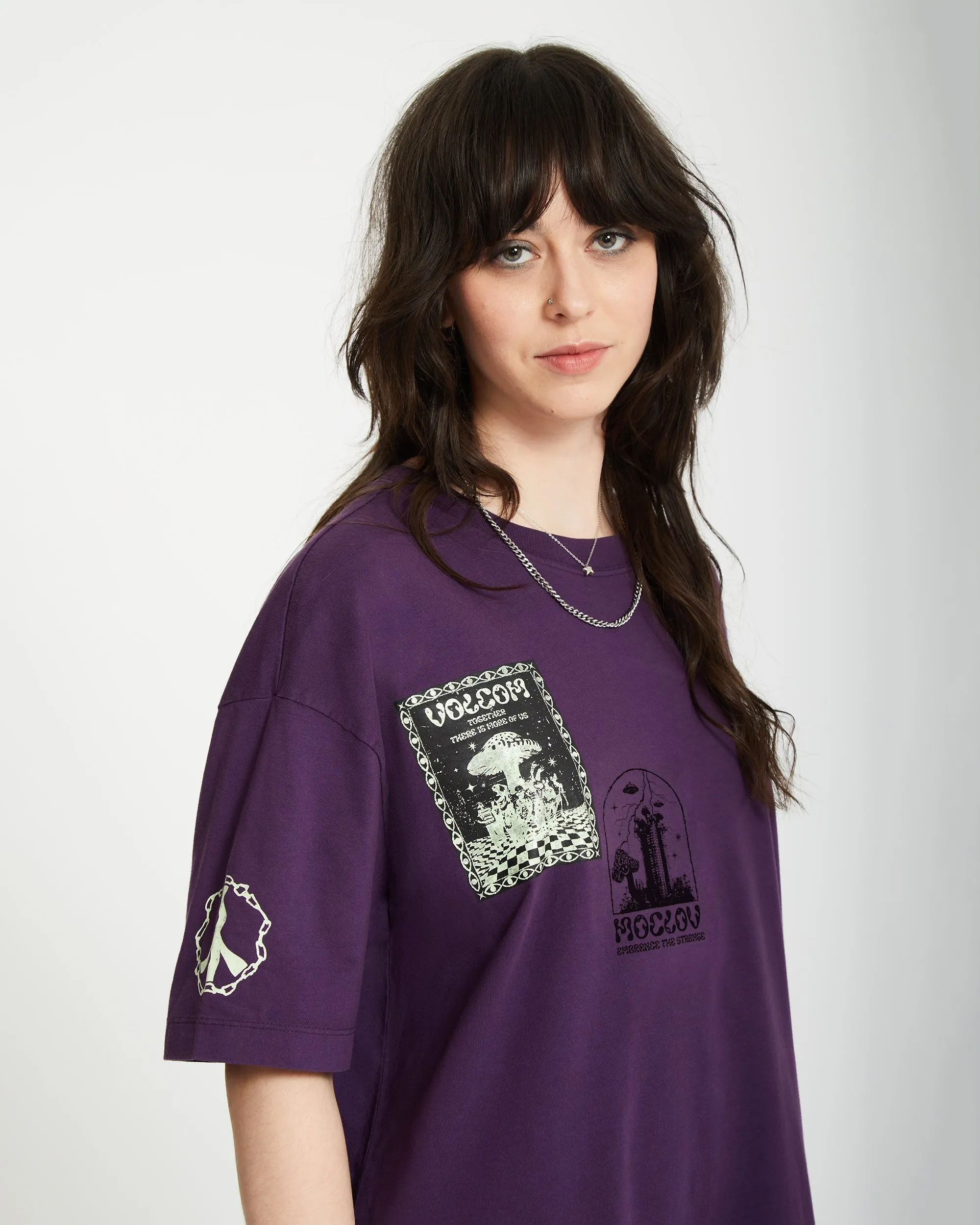 Filip Rygalski Tee Dress - GRAPE ROYALE