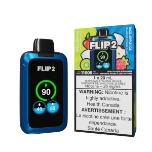 FLIP 2 - APPLE KIWI ICE & RAZZ APPLE ICE