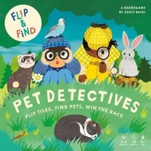Flip and Find: Pet Detectives board game