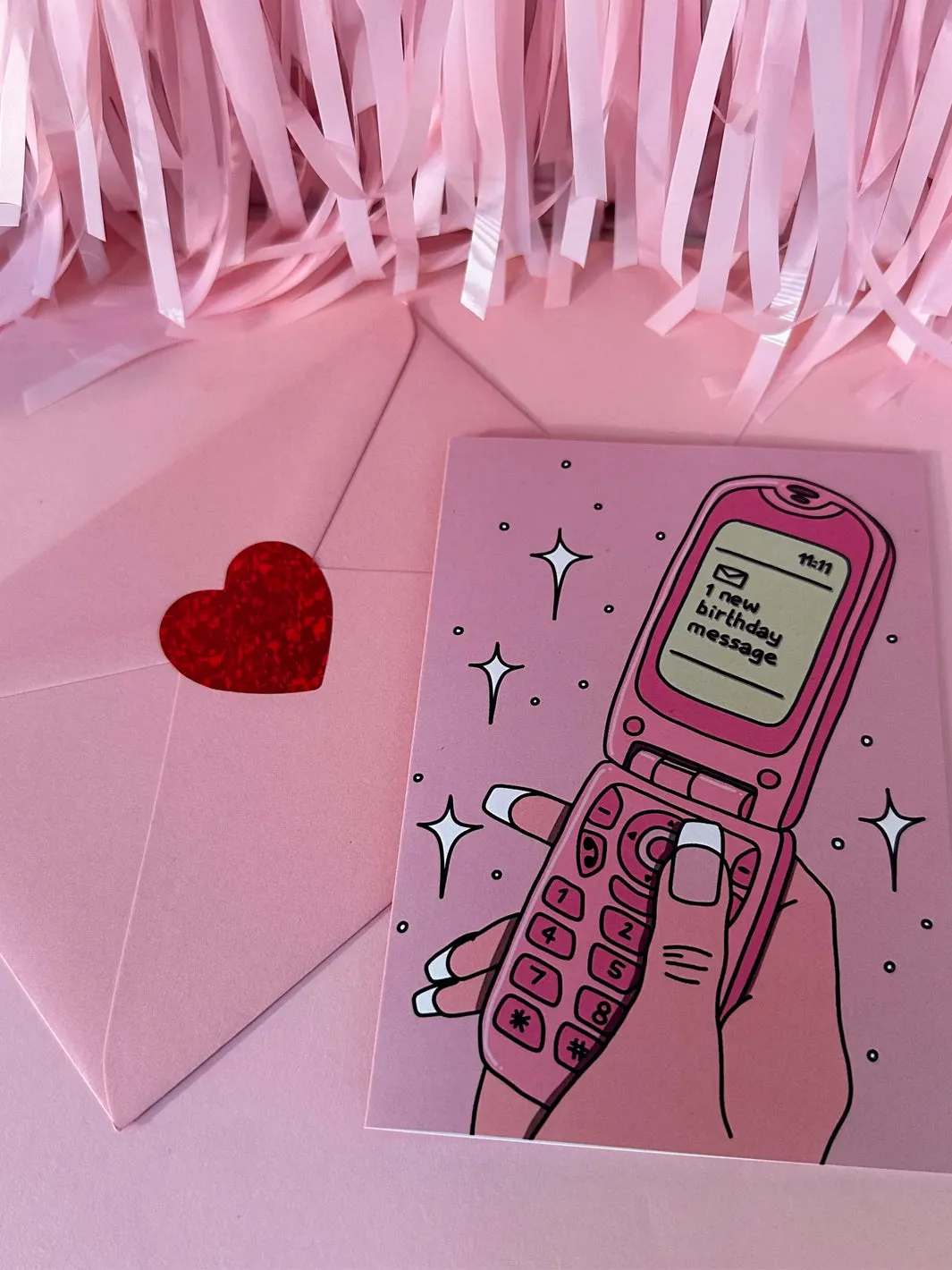 FLIP PHONE CARD