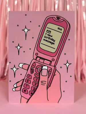FLIP PHONE CARD