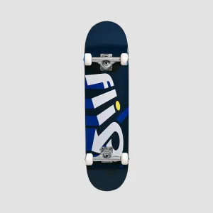 Flip Team Strobe Skateboard Blue - 8"