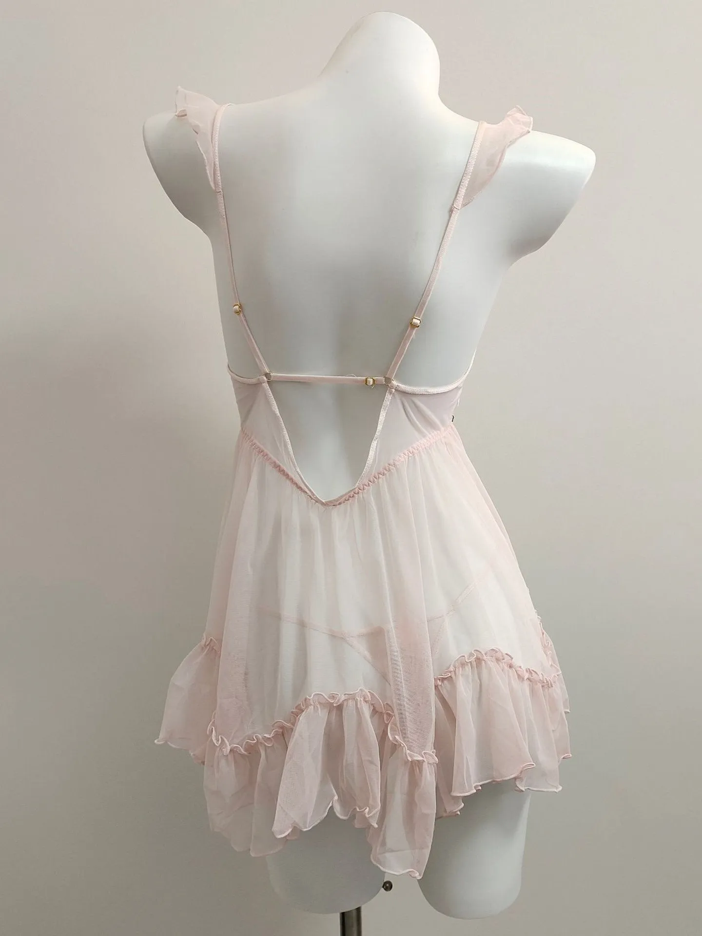 Floral Embroidered Babydoll