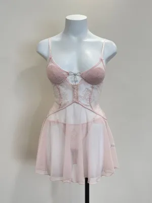 Floral Lace Babydoll