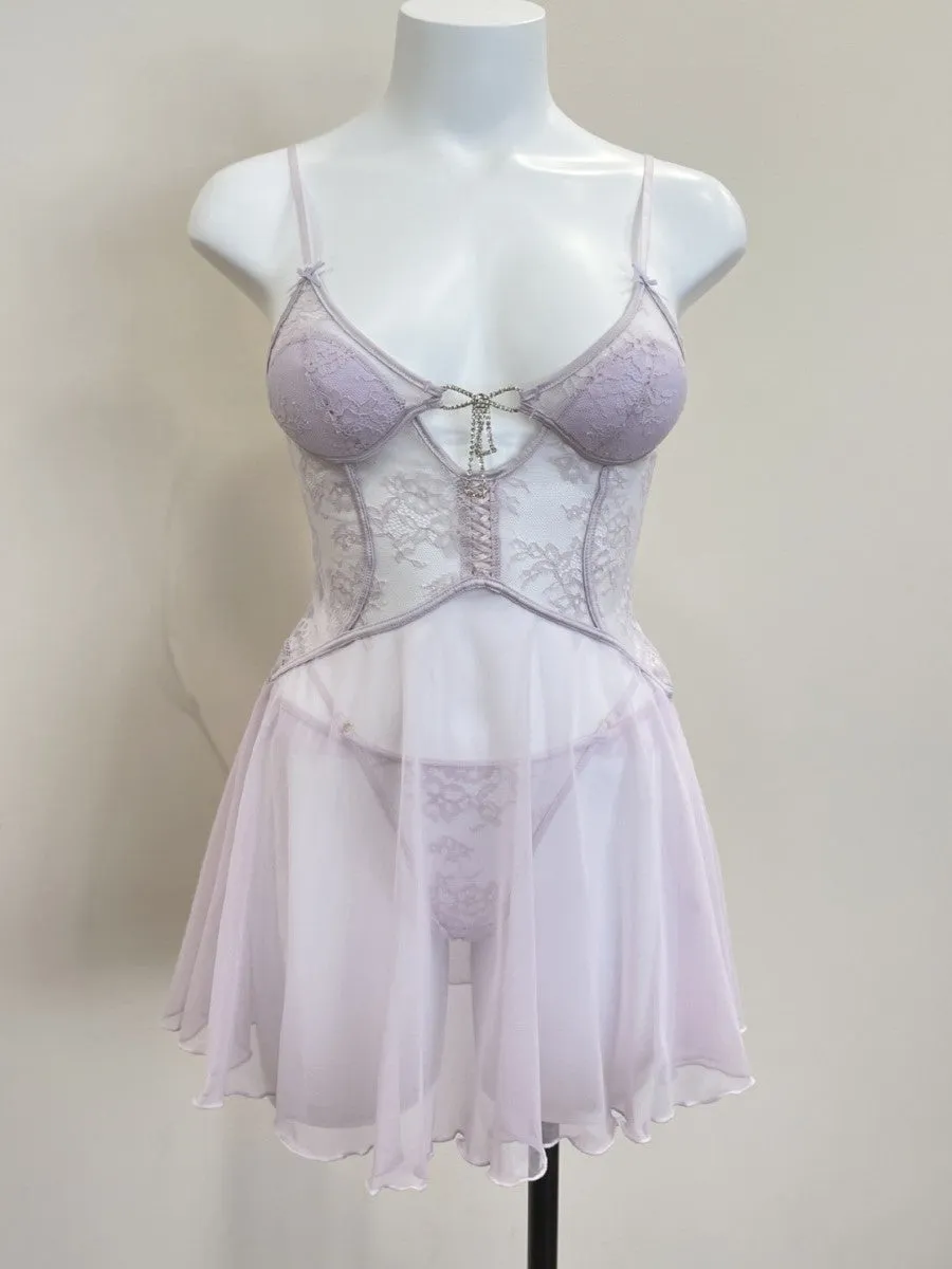 Floral Lace Babydoll