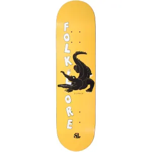 Folklore - Croc Orange 8.125 Skateboard Deck