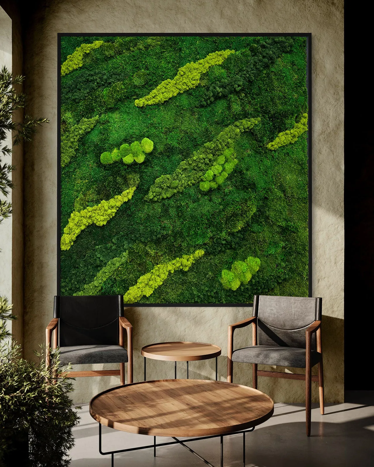 Forest Ground Mood Moss Wall Art