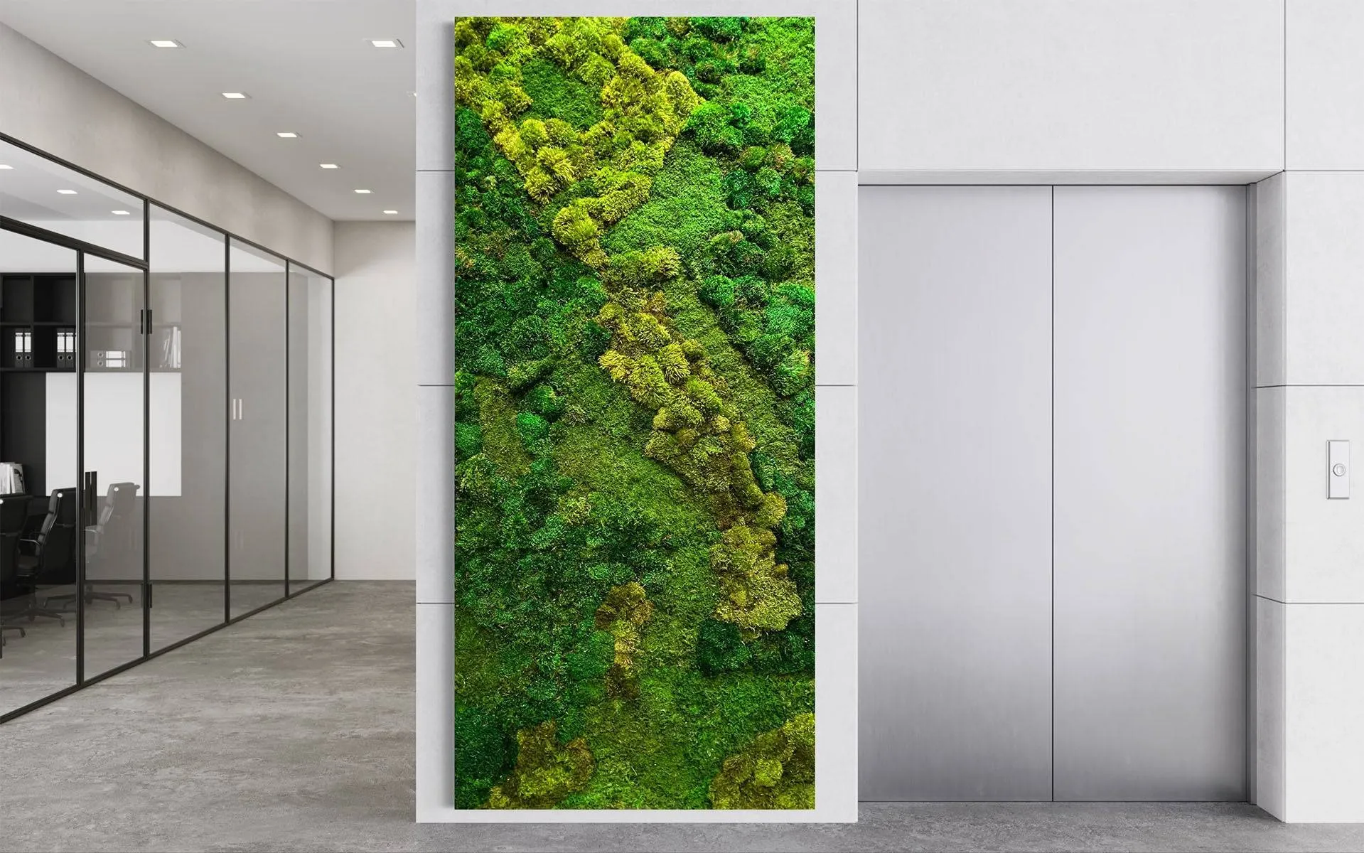 Forest Ground Mood Moss Wall Art