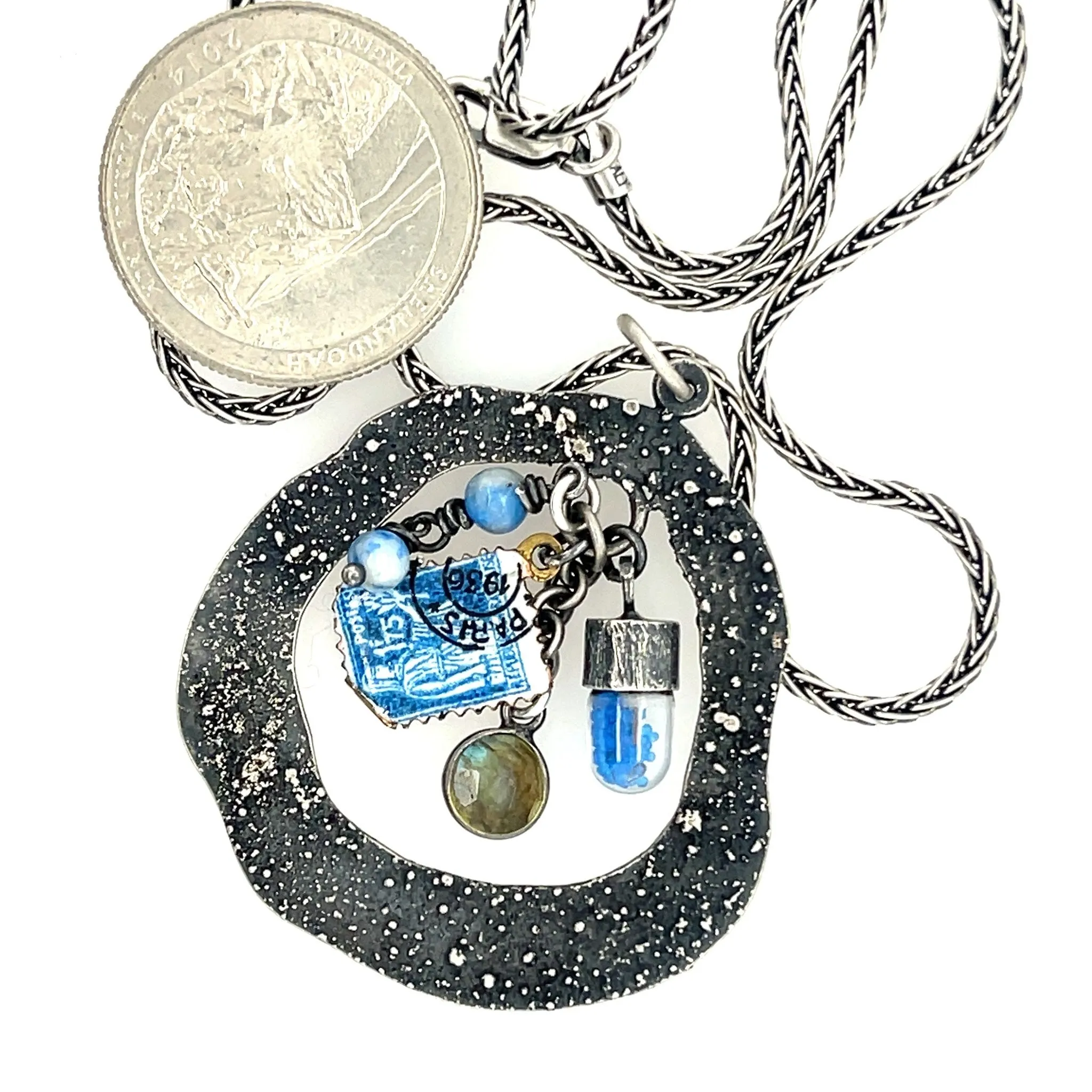 Found Vintage Treasure Necklace
