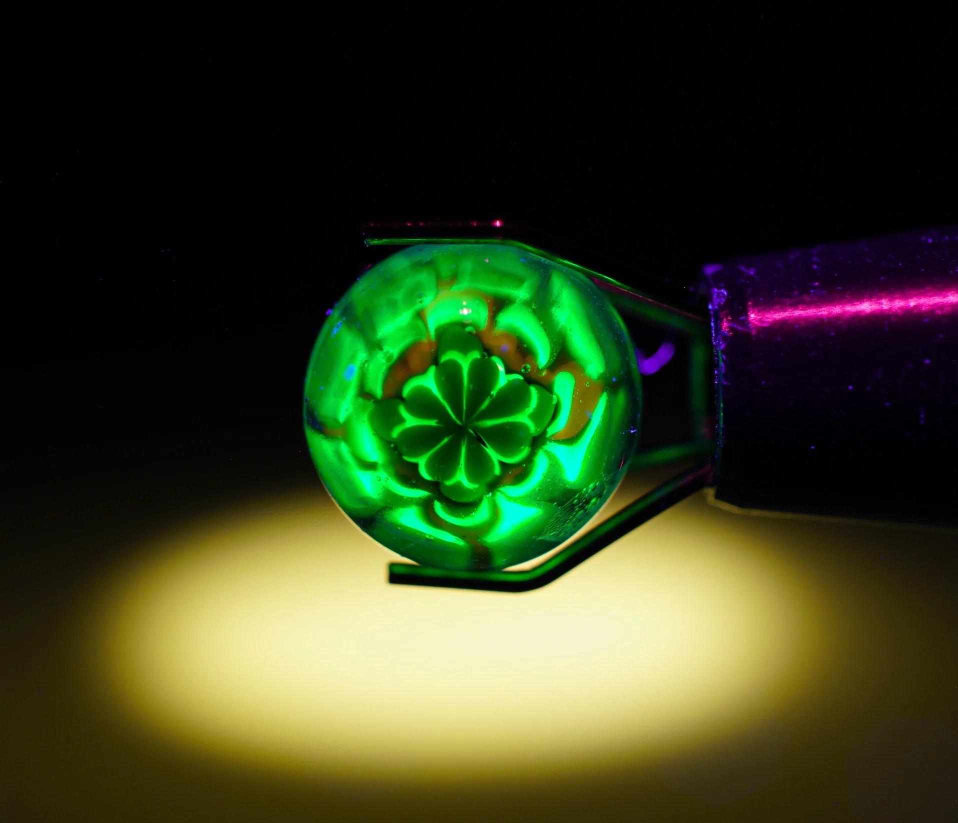 Four Leaf Clover Mandala Terp Pearl no.5 (7-9mm)