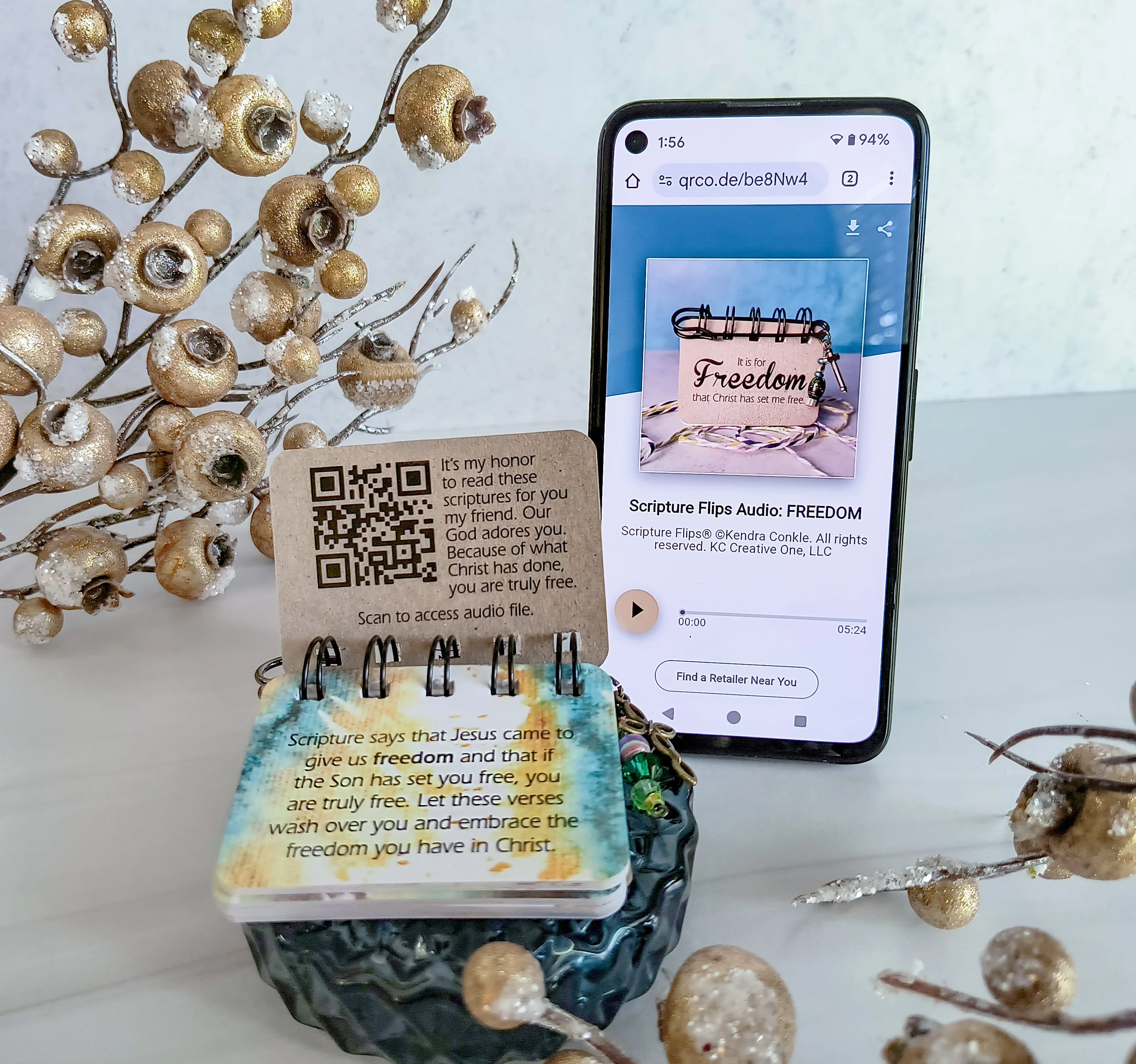 Freedom Scripture Flip