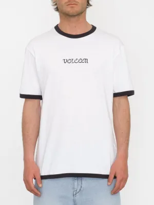 Fullring Ringer T-shirt - WHITE