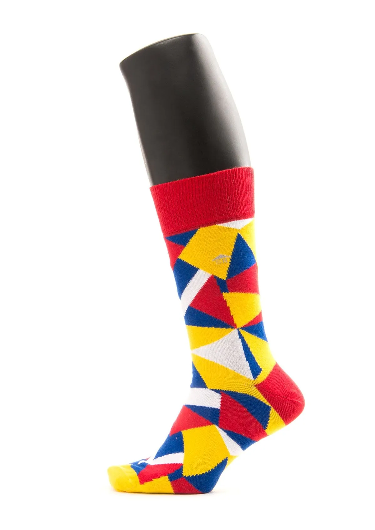 Geometric Designed Men Colorful Socks