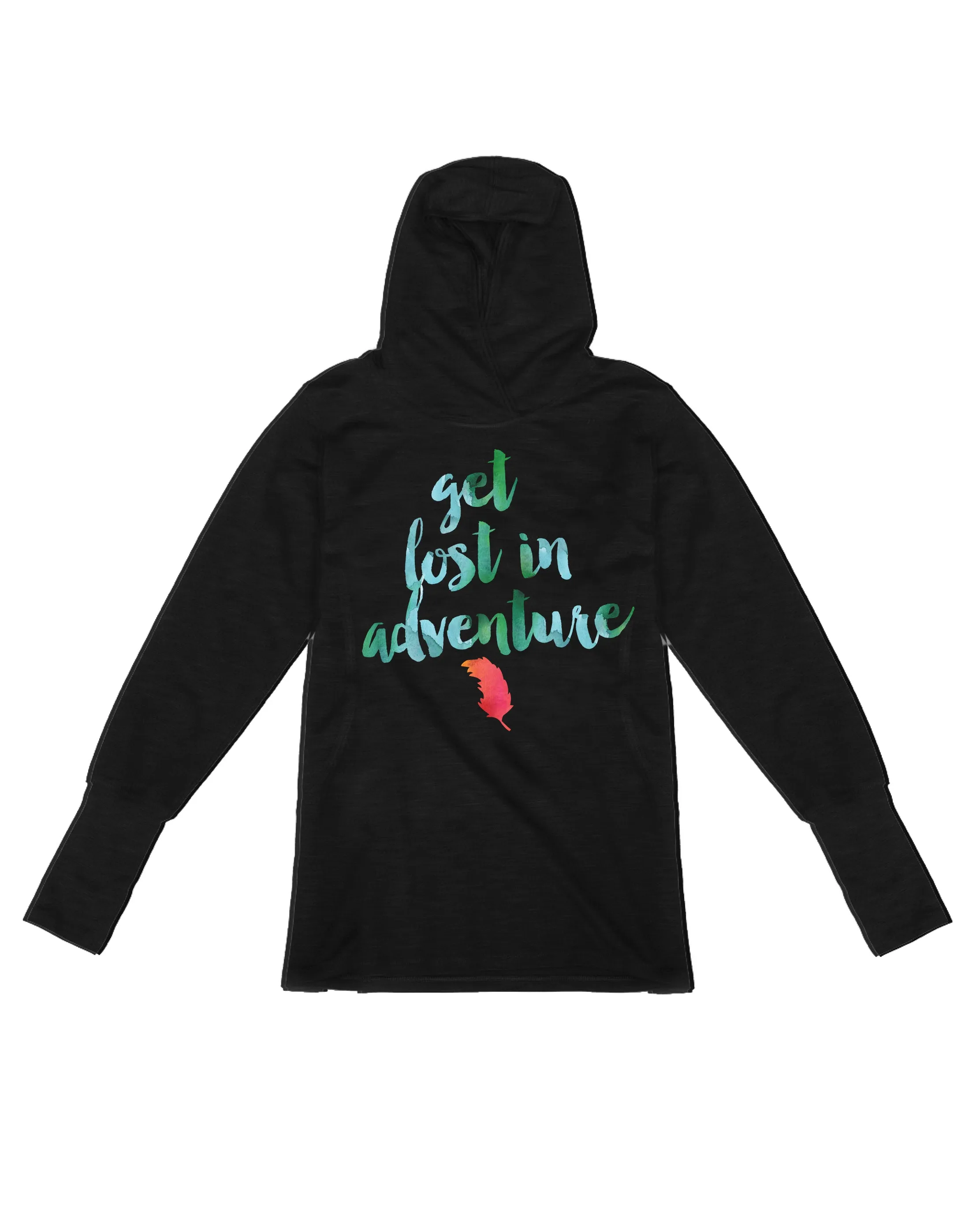 Get Lost in Adventure Feather