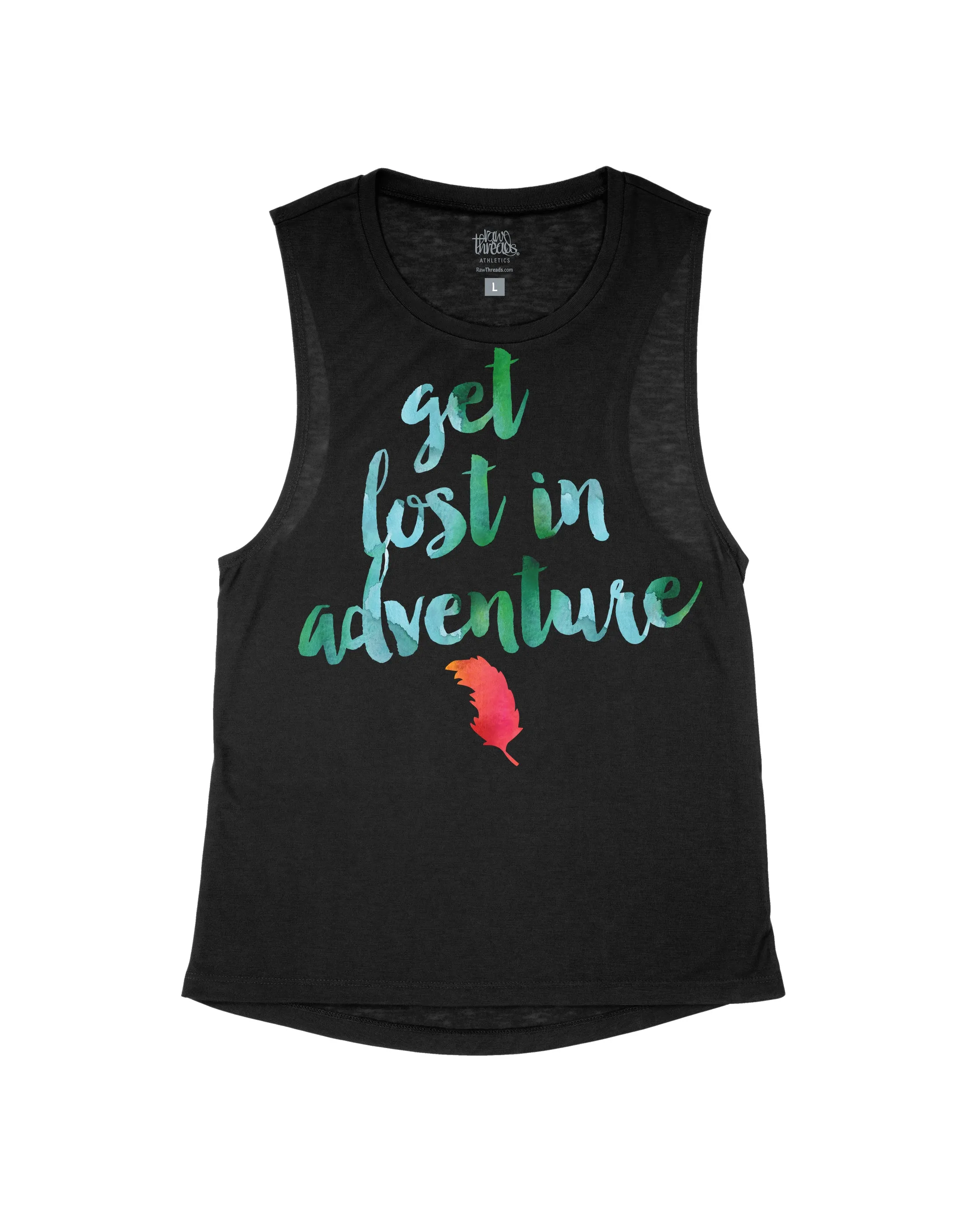 Get Lost in Adventure Feather