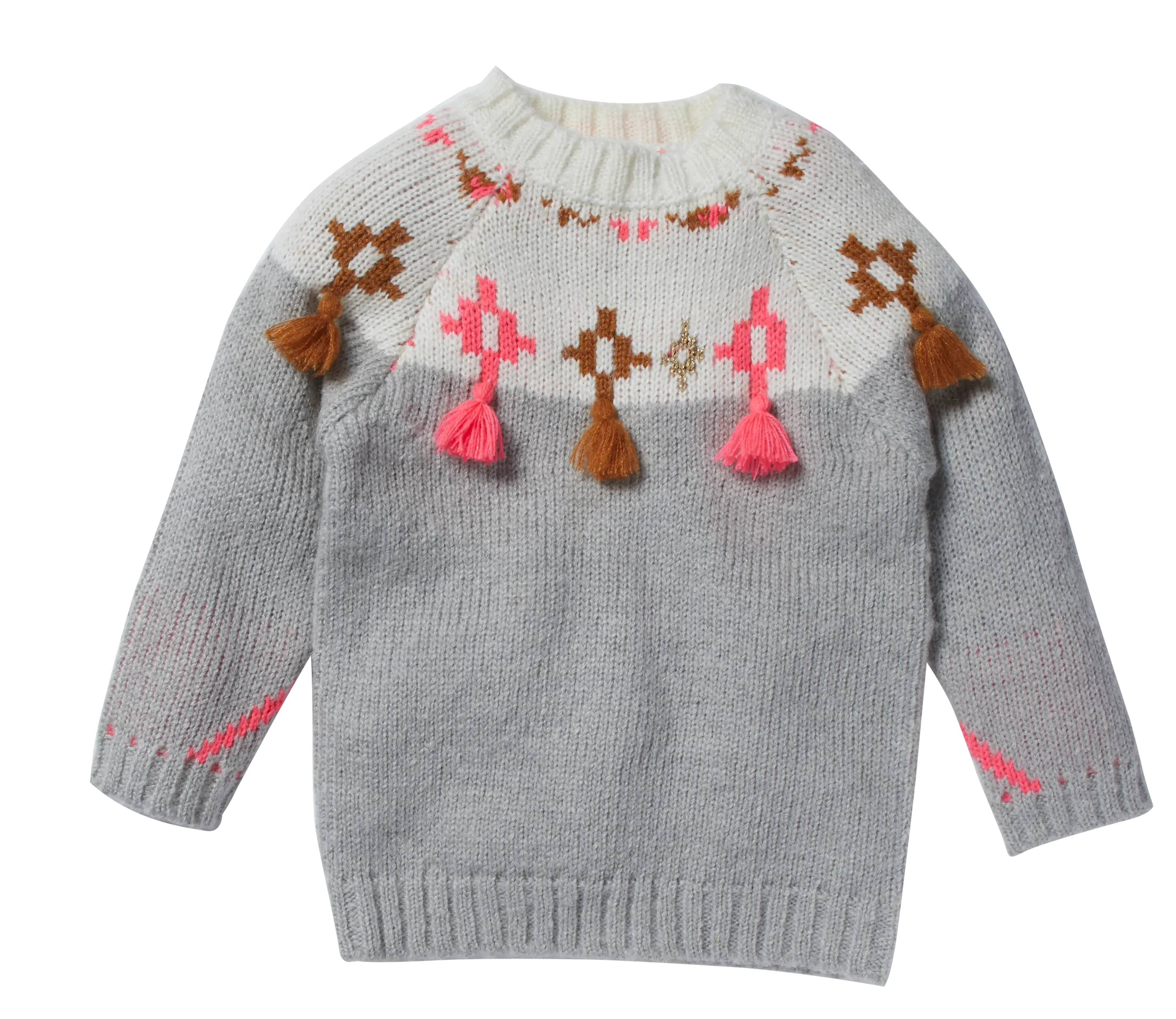 Girls Miki Jacqard Jumper