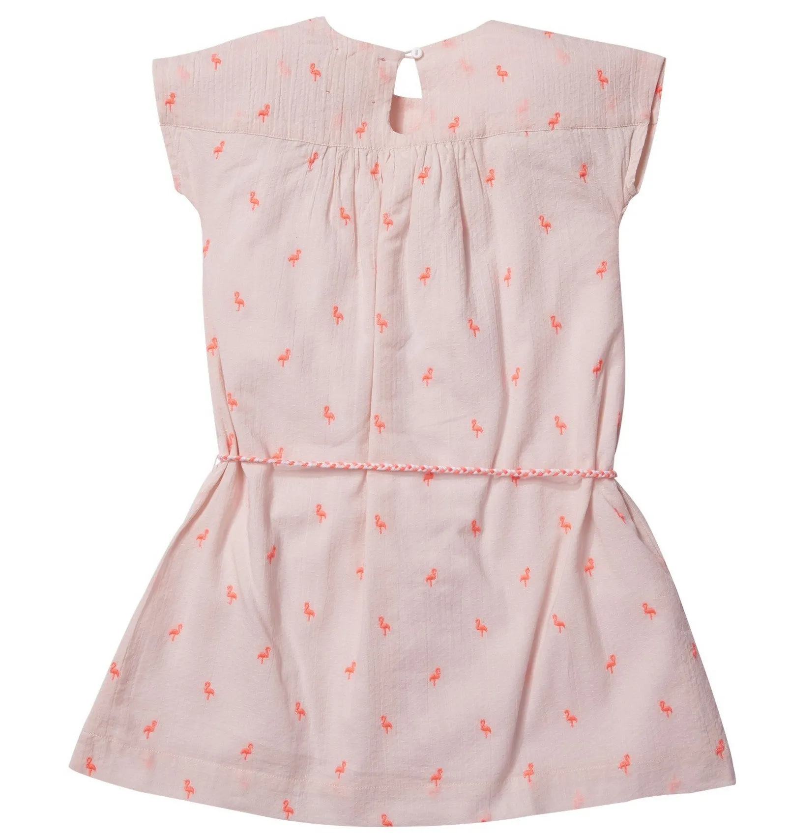 Girls Pink Flamingo Odalie Dress