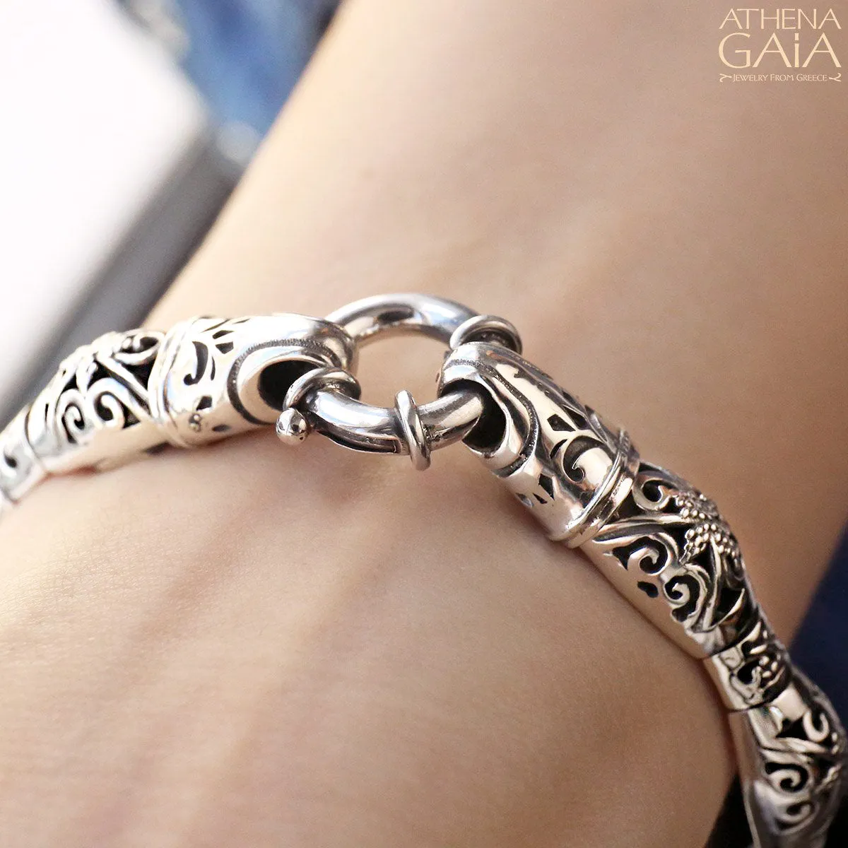 Grape Barrels Segmented Bracelet