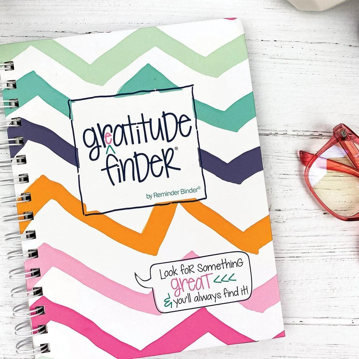 Gratitude Finder® Journal | Chevi Chevron | HOT DEAL