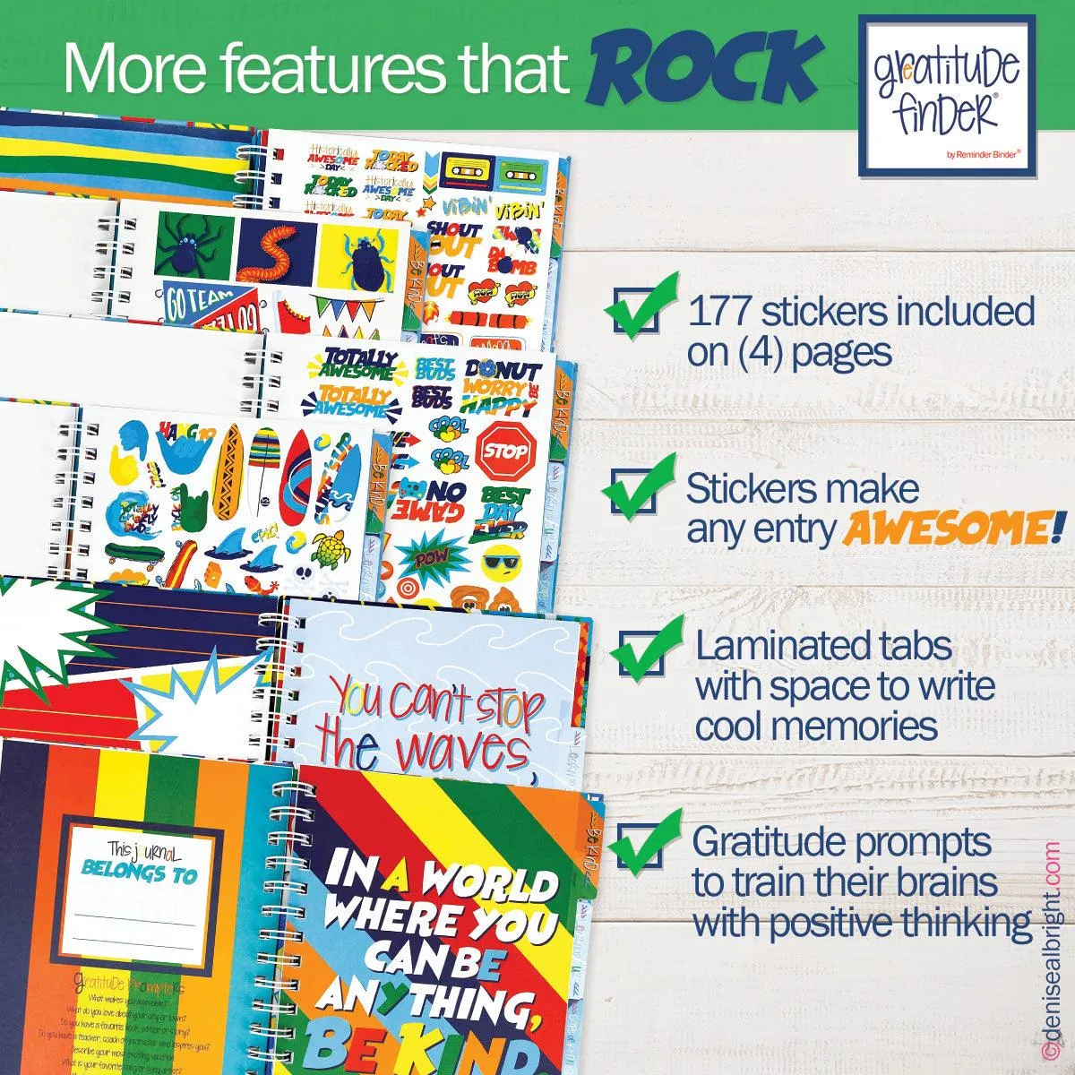 Gratitude Finder® Journal | Go Team | HOT DEAL