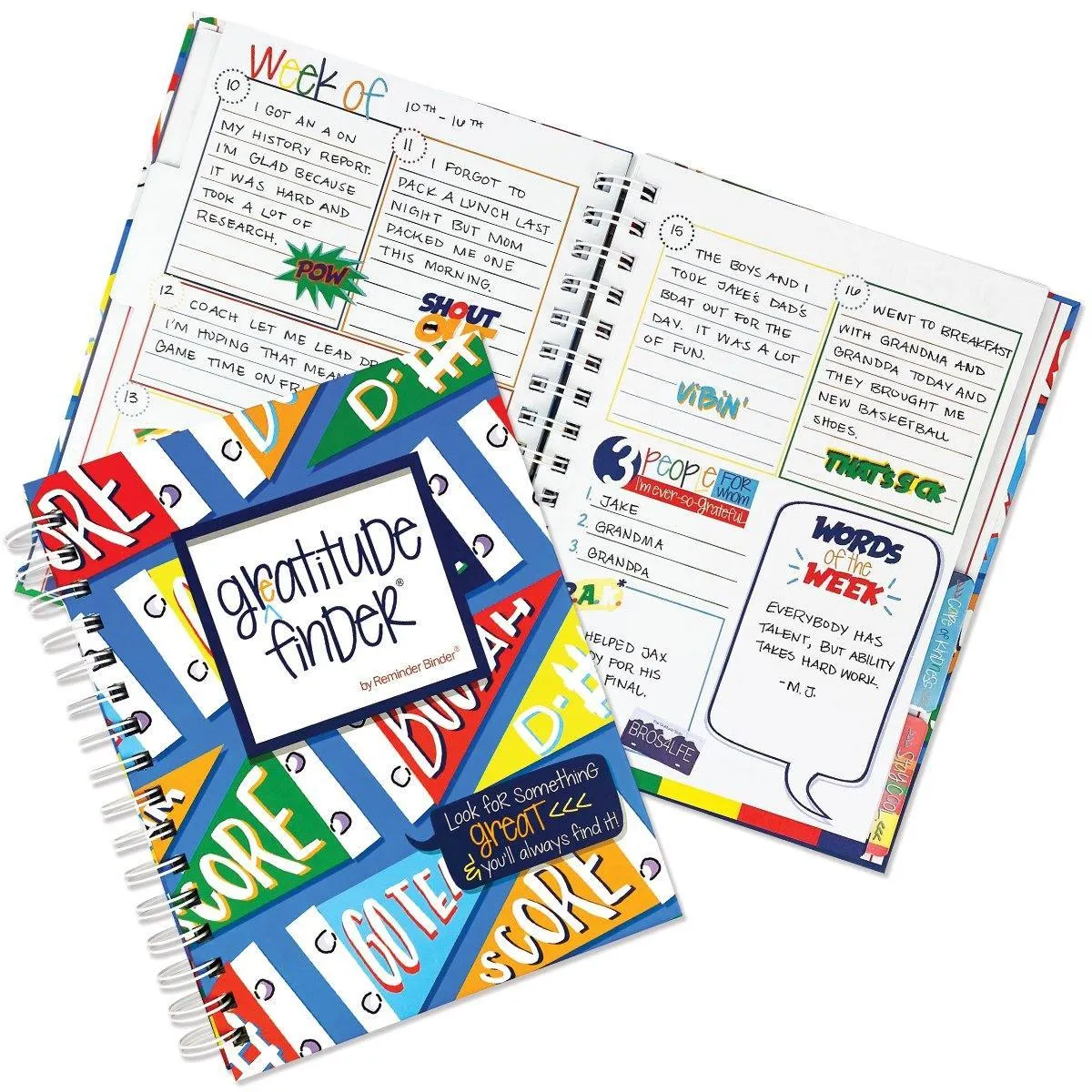Gratitude Finder® Journal | Go Team | HOT DEAL