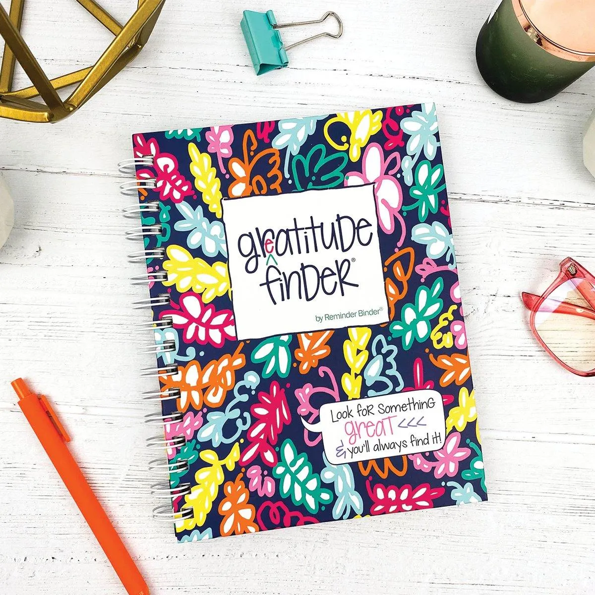 Gratitude Finder® Journal | Island Blooms | Daily Deal | 4/22/25