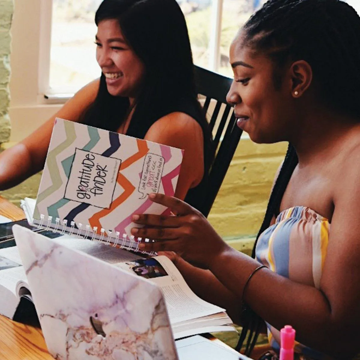Gratitude Finder® Journal | Rain-Boho | Daily Deal | 4/22/25