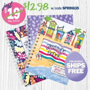 Gratitude Finder® Journals Bundle of 3 | Gratitude Journals to Inspire Daily Gratitude | The Perfect Gift for Mindful Moments | HOT DEAL