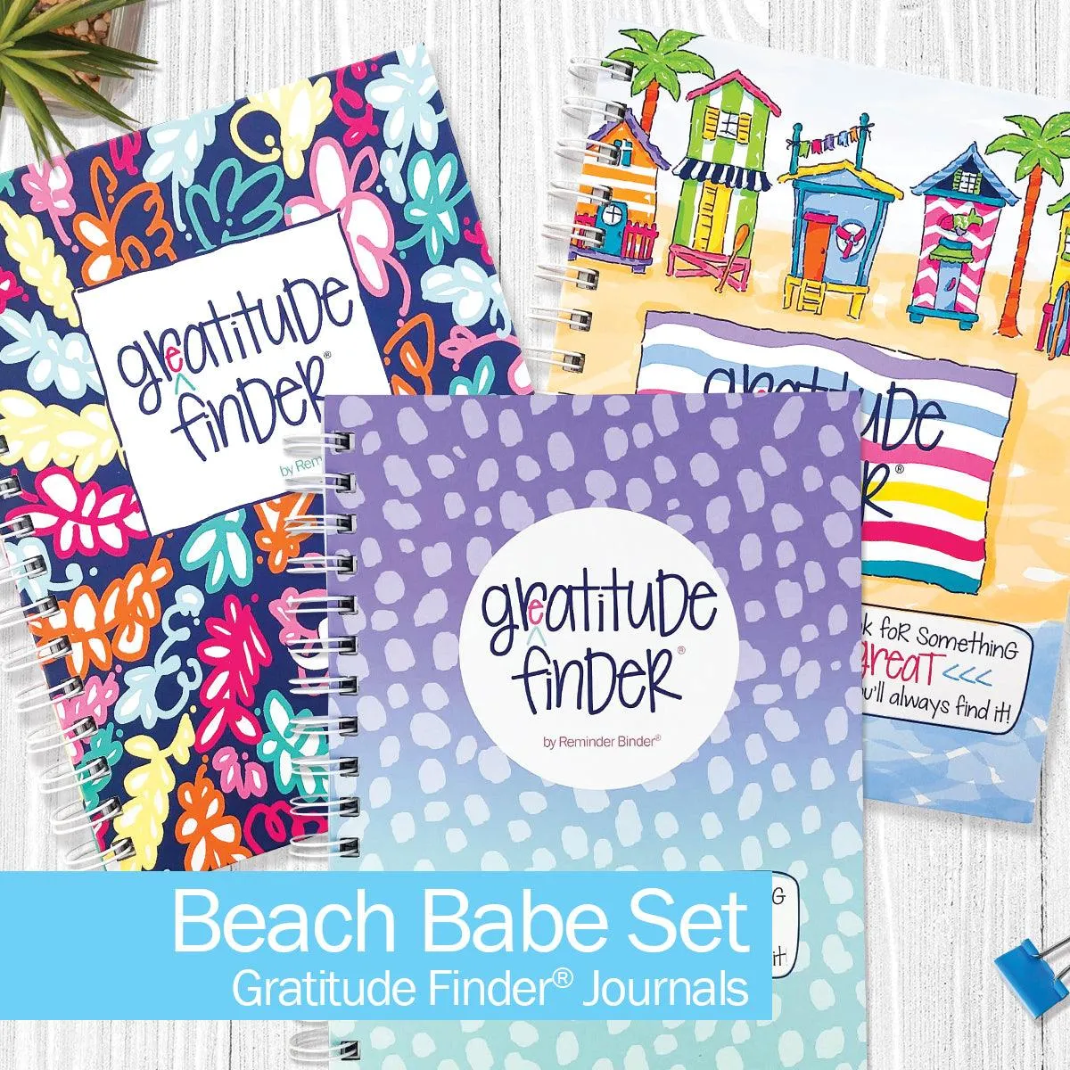 Gratitude Finder® Journals Bundle of 3 | Gratitude Journals to Inspire Daily Gratitude | The Perfect Gift for Mindful Moments | HOT DEAL