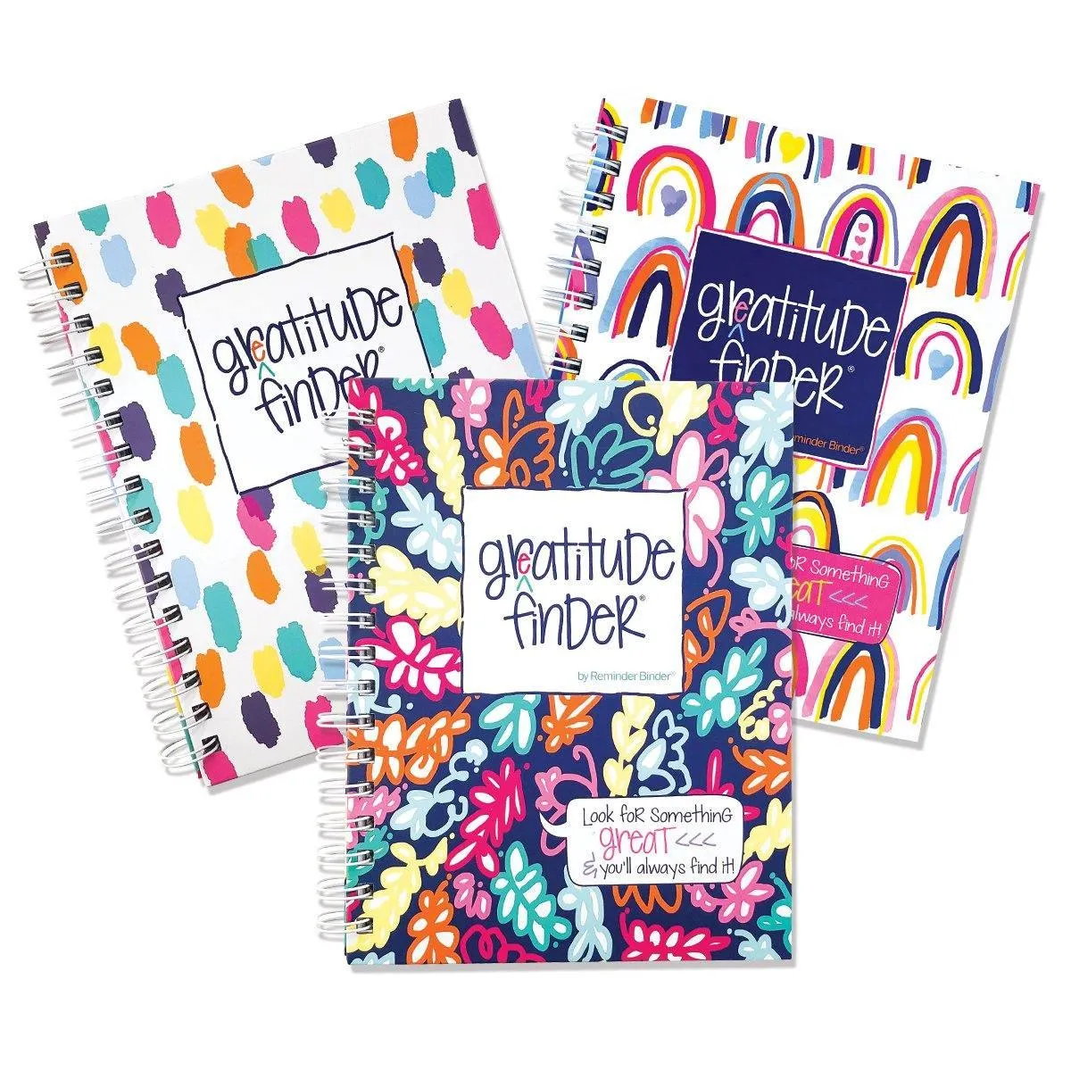 Gratitude Finder® Journals Bundle of 3 | Gratitude Journals to Inspire Daily Gratitude | The Perfect Gift for Mindful Moments | HOT DEAL