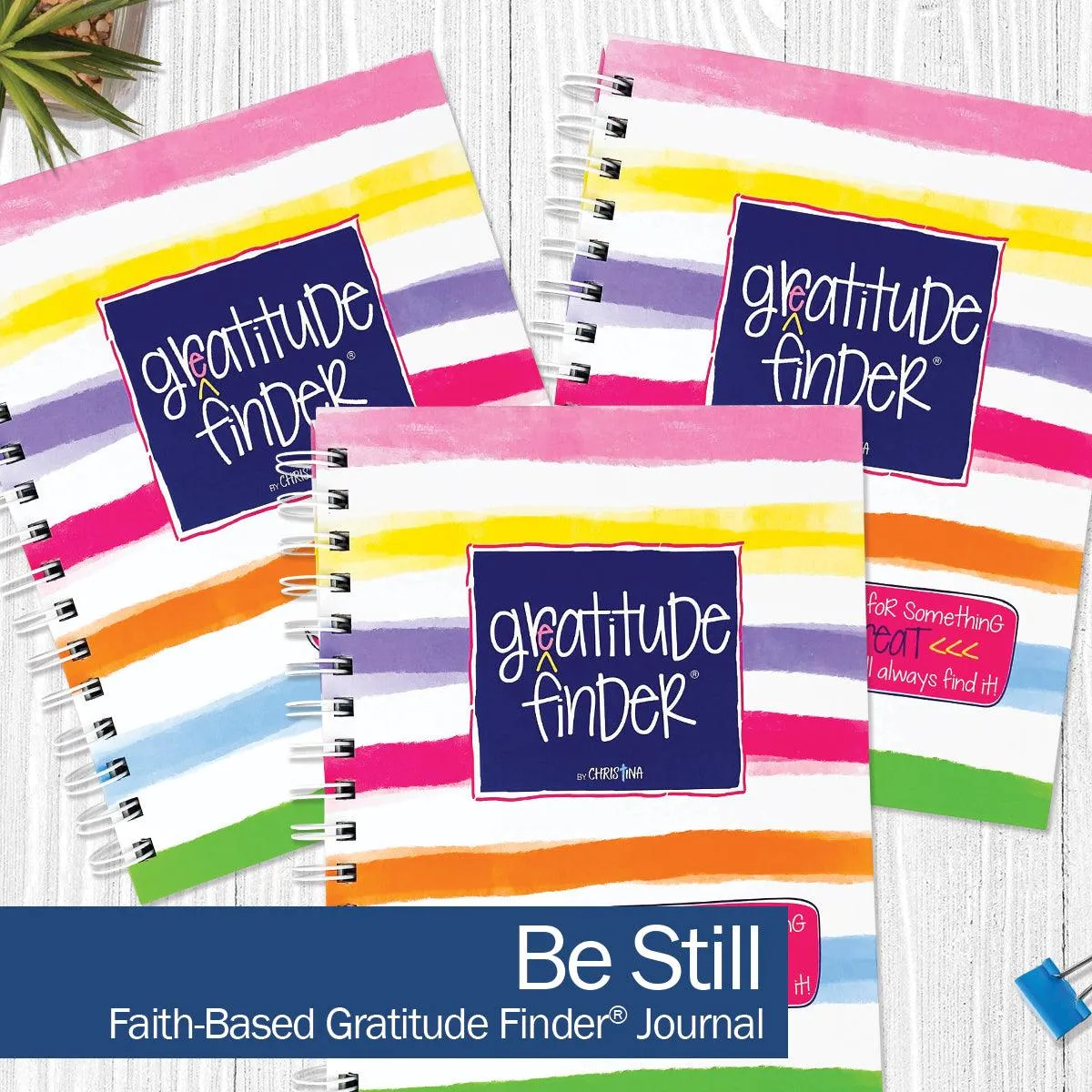 Gratitude Finder® Journals Bundle of 3 | Gratitude Journals to Inspire Daily Gratitude | The Perfect Gift for Mindful Moments | HOT DEAL