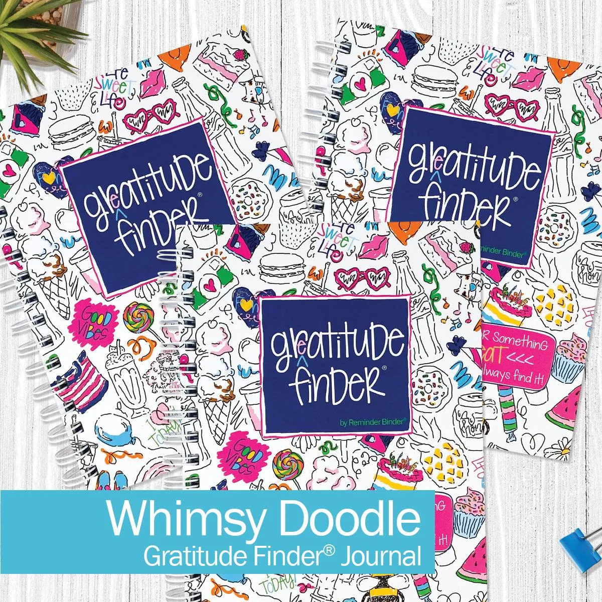 Gratitude Finder® Journals Bundle of 3 | Gratitude Journals to Inspire Daily Gratitude | The Perfect Gift for Mindful Moments | HOT DEAL