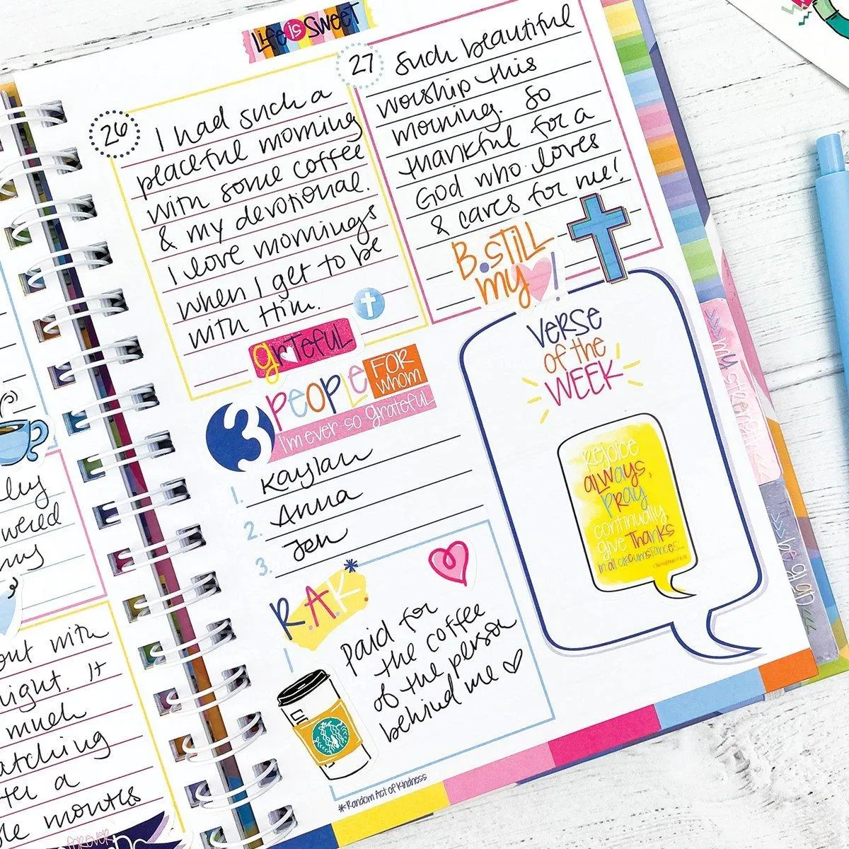 Gratitude Journal Faith-Based Gratitude Finder® Journals by Christina | Abundant Joy