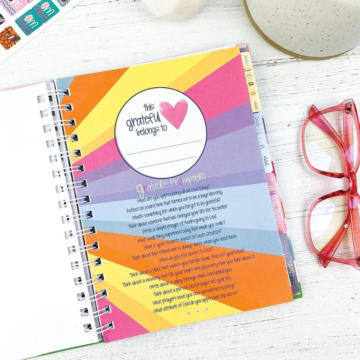 Gratitude Journal Faith-Based Gratitude Finder® Journals by Christina | Abundant Joy
