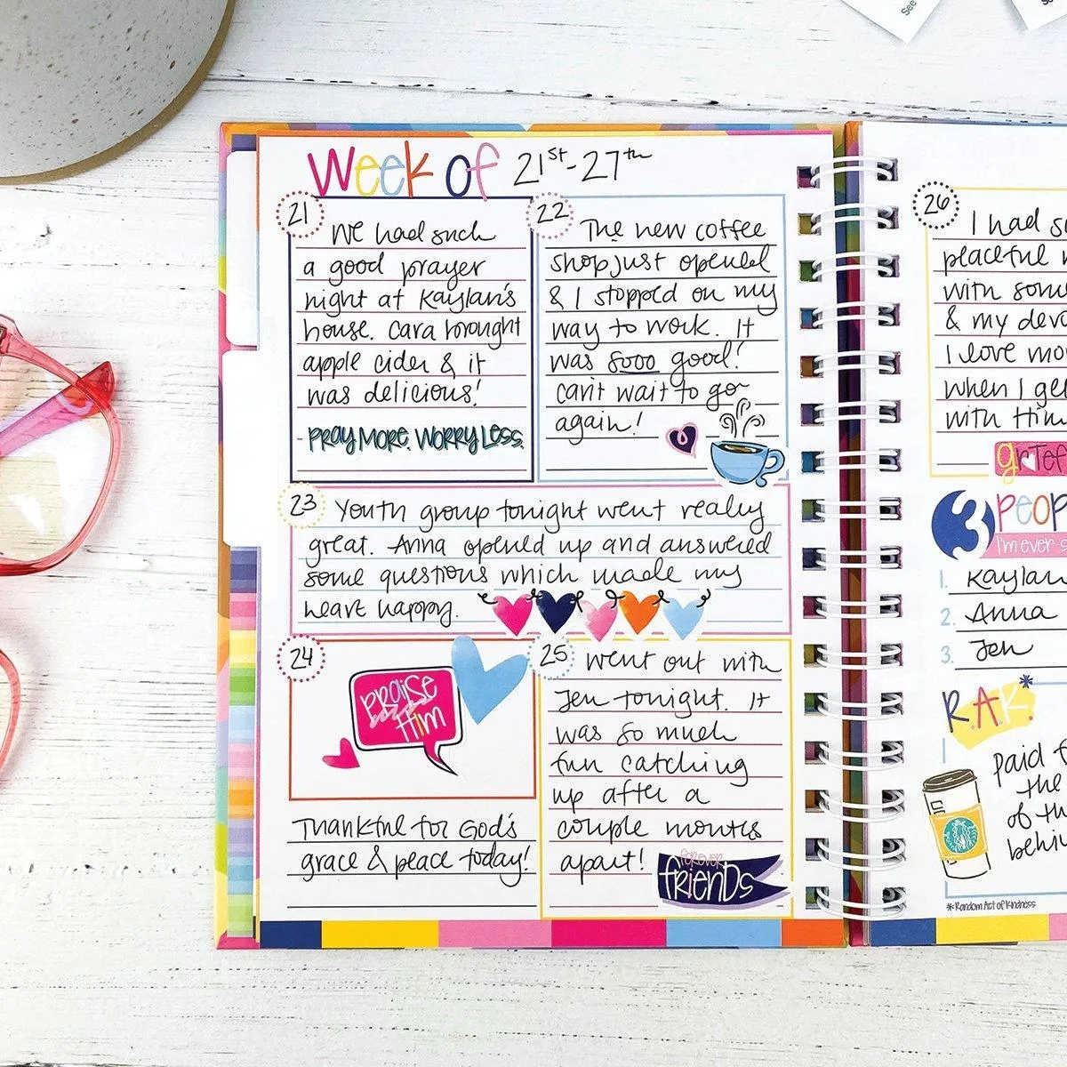 Gratitude Journal Faith-Based Gratitude Finder® Journals by Christina | Abundant Joy
