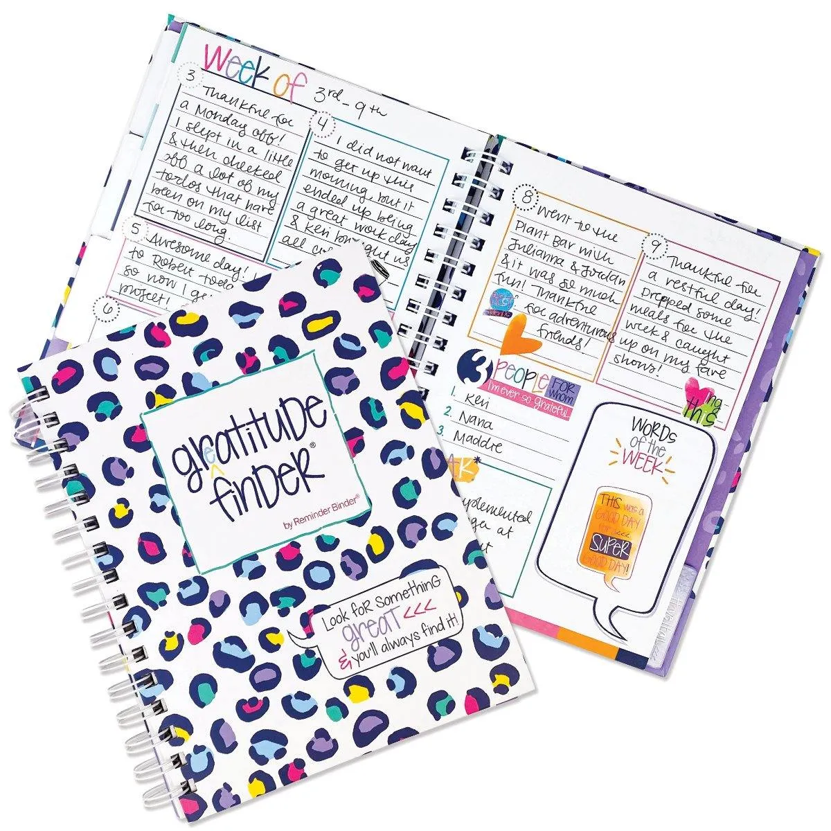 Gratitude Journal Gratitude Finder® Journal | Leo-POP!