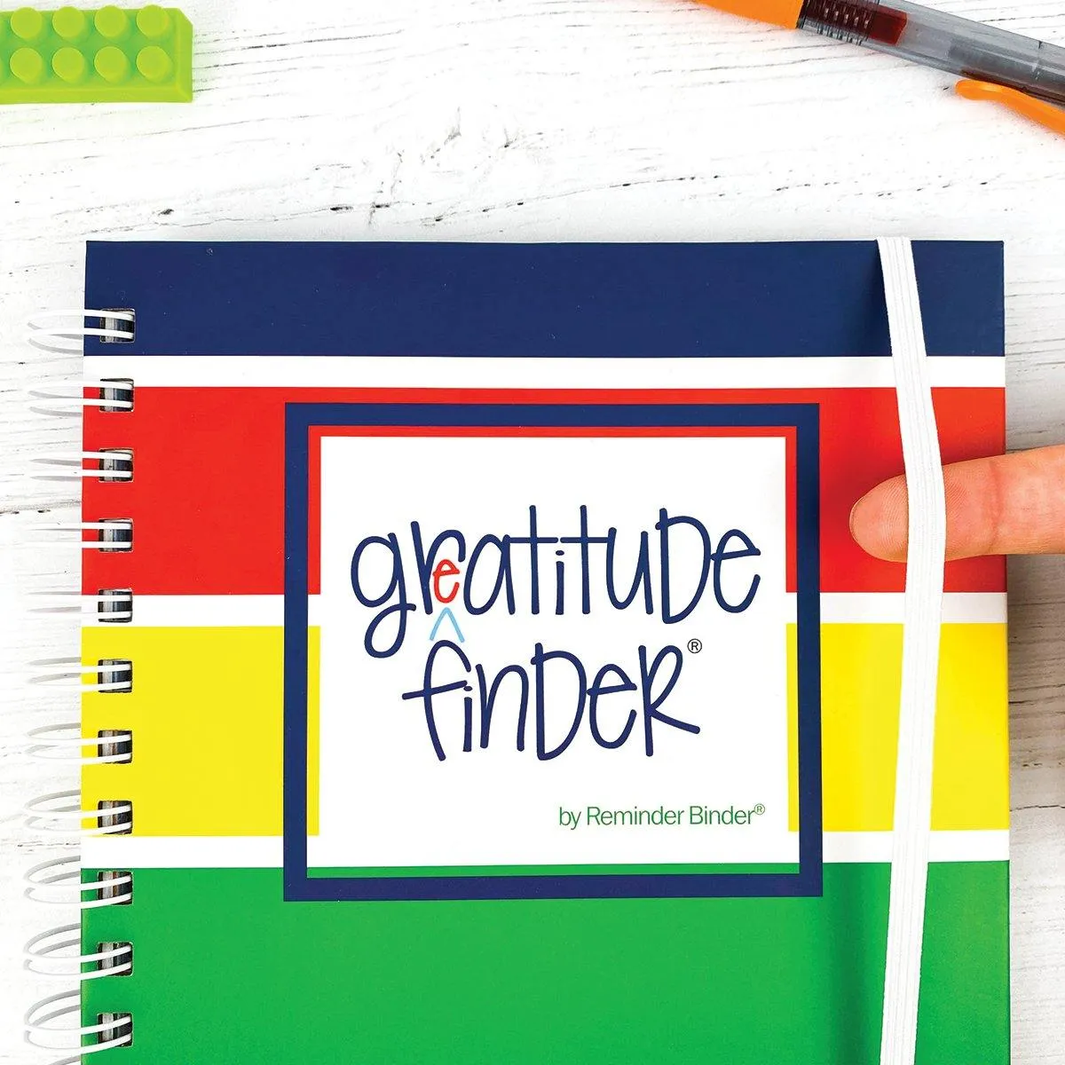 Gratitude Journal Gratitude Finder® Journal | Navy Polo