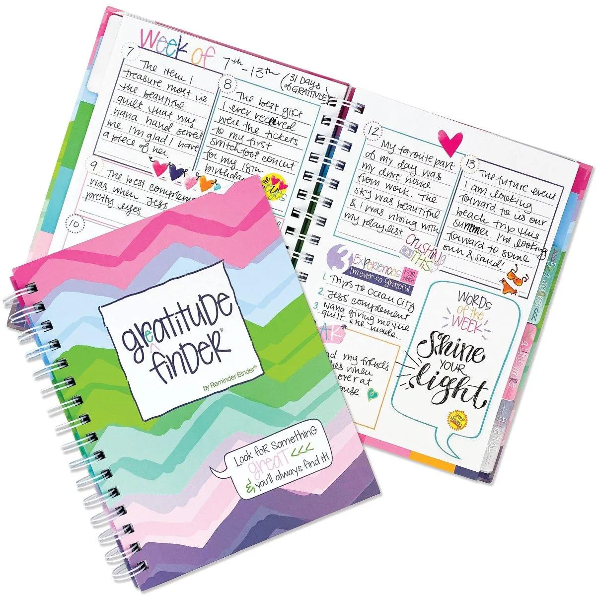 Gratitude Journal Gratitude Finder® Journal | Preppy Chevi