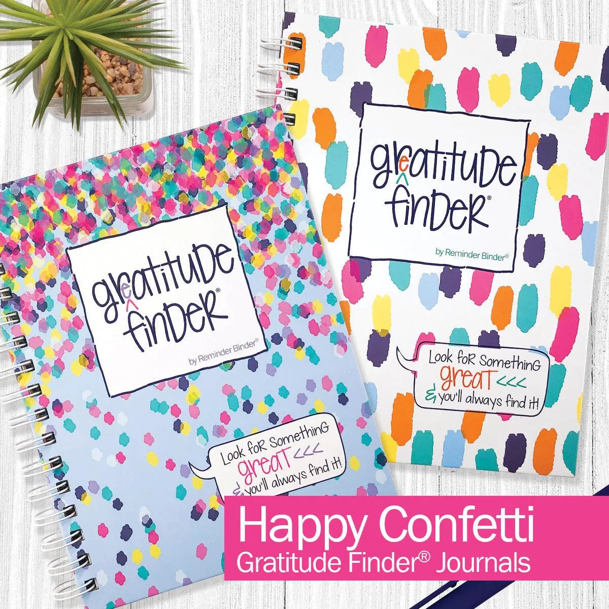 Gratitude Journals Bundle of TWO Gratitude Finder® Gratitude Journals