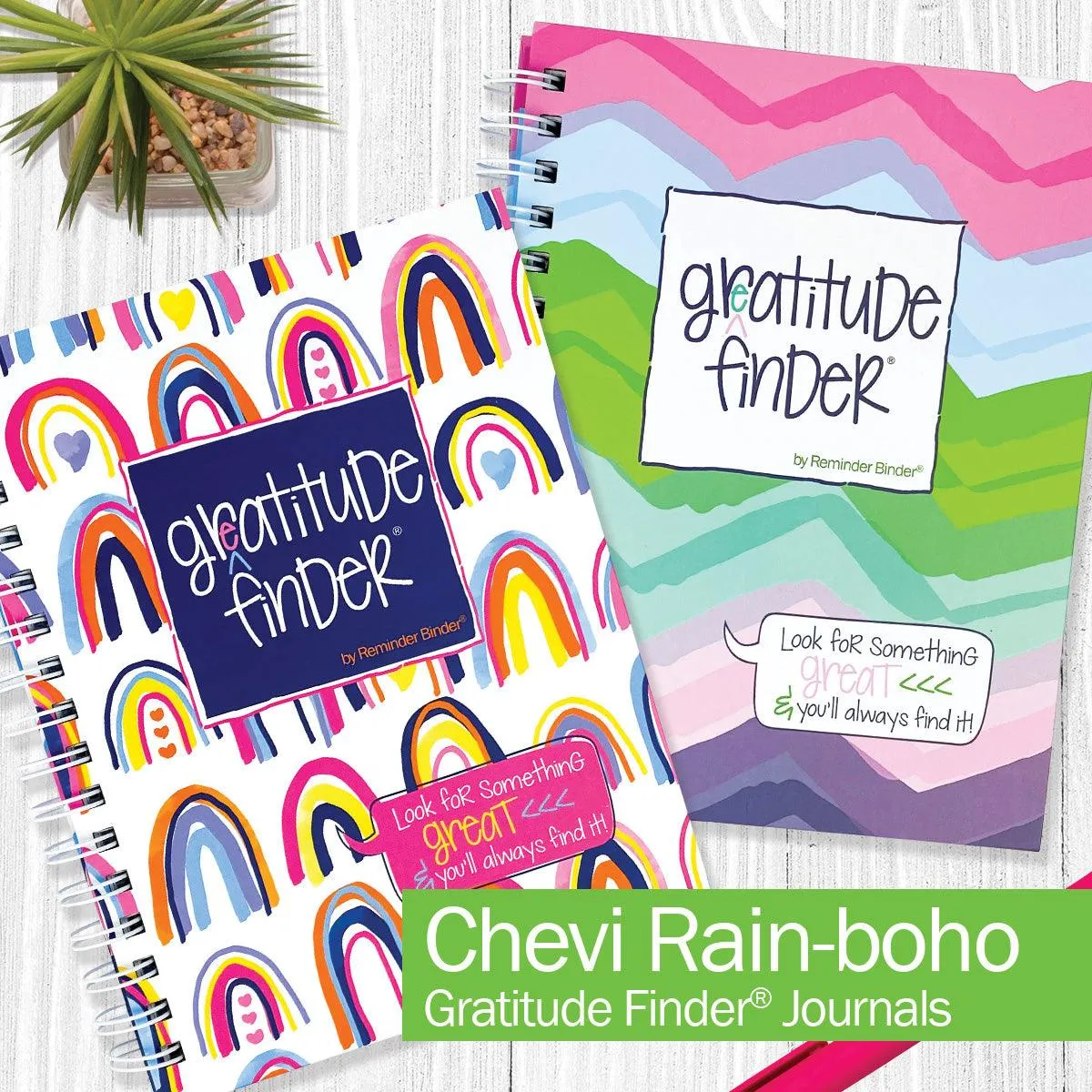 Gratitude Journals Bundle of TWO Gratitude Finder® Gratitude Journals