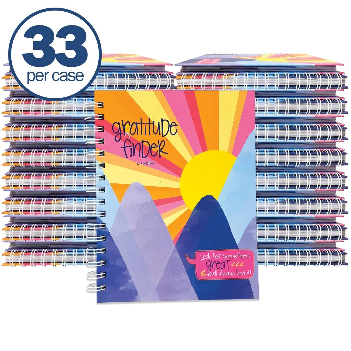 Gratitude Journals Buy-the-Case BULK Faith-Based Gratitude Finder® Gratitude Journals by Christina