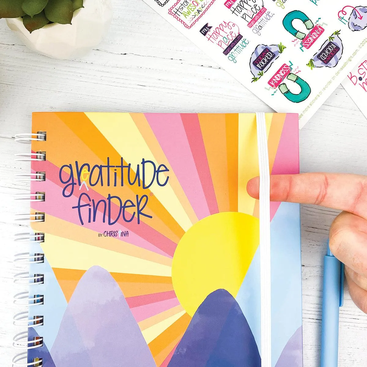 Gratitude Journals Buy-the-Case BULK Faith-Based Gratitude Finder® Gratitude Journals by Christina
