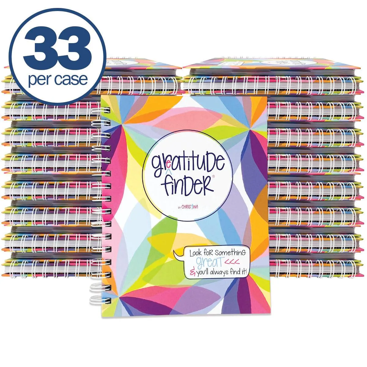 Gratitude Journals Buy-the-Case BULK Faith-Based Gratitude Finder® Gratitude Journals by Christina