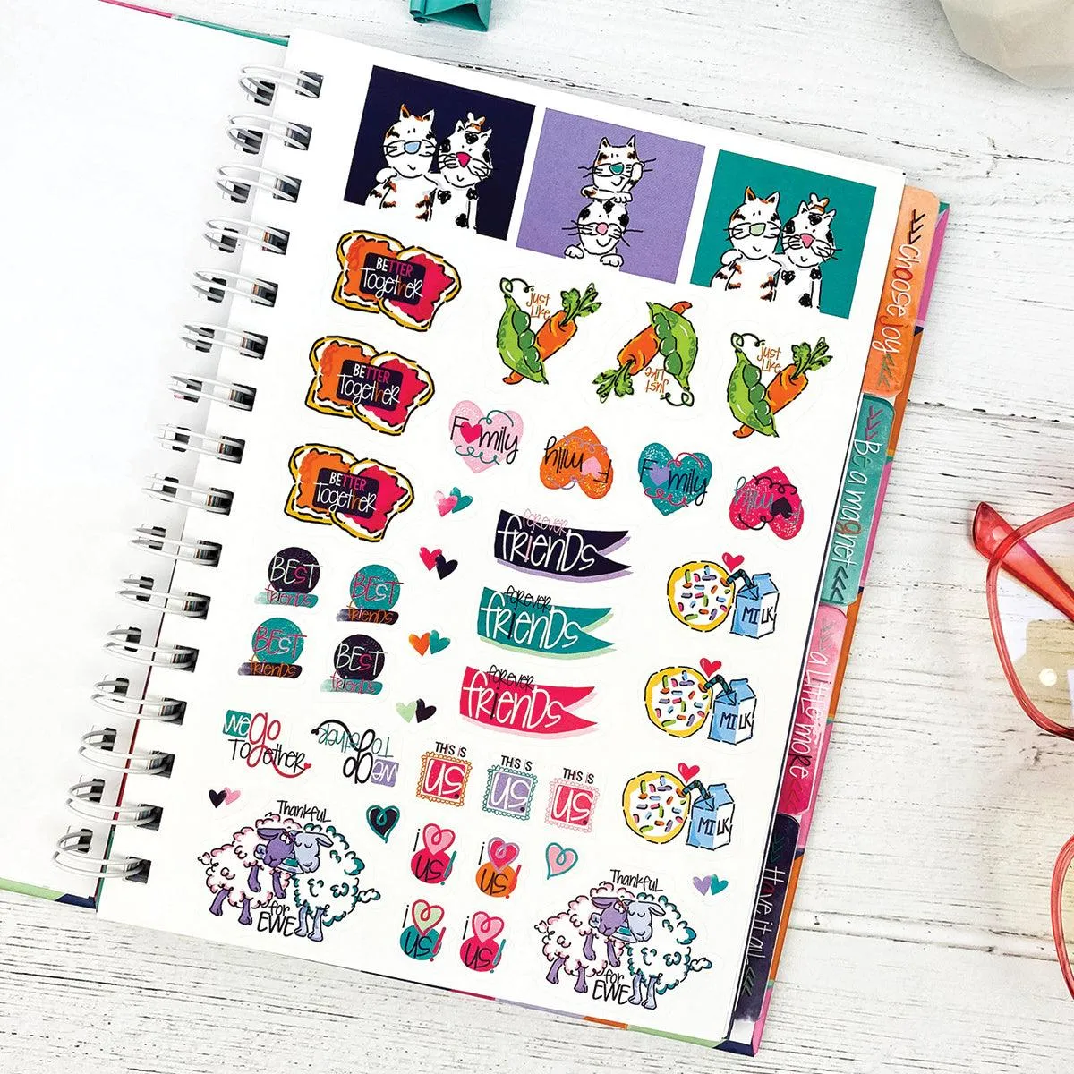 Gratitude Journals Gratitude Finder® Journal   Sticker Bundle
