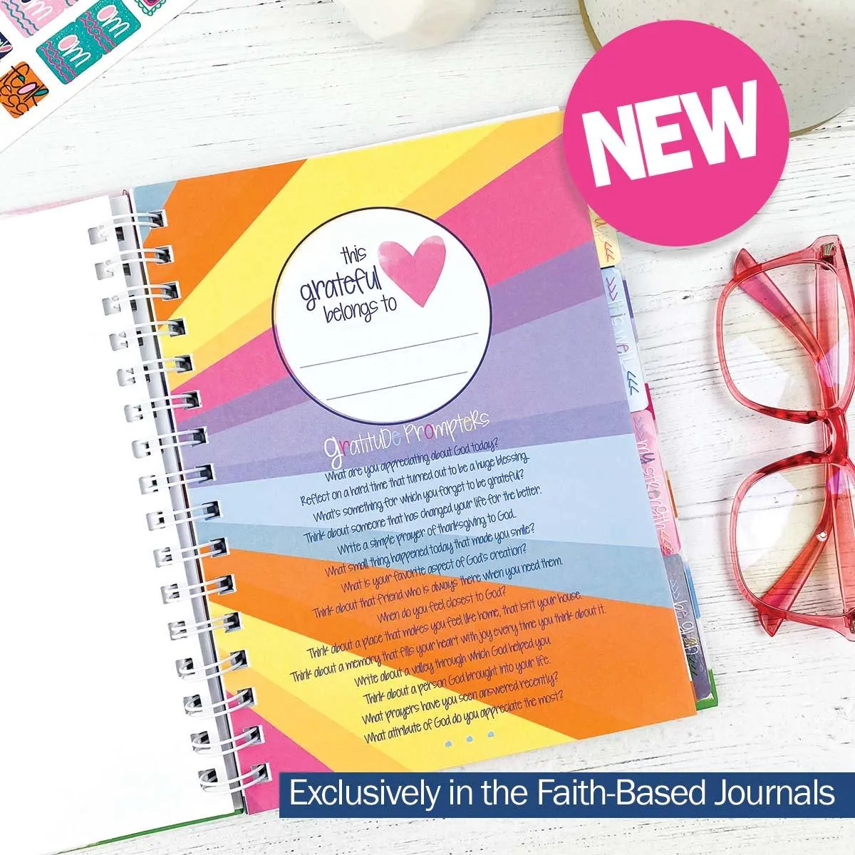 Gratitude Journals Gratitude Finder® Journal   Sticker Bundle