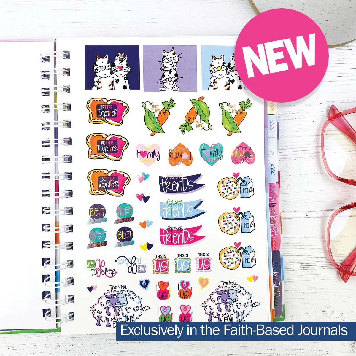Gratitude Journals Gratitude Finder® Journal   Sticker Bundle